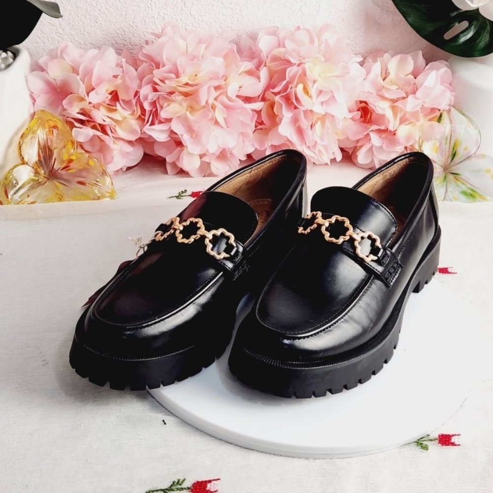 Sam & Libby Remi Platform Lug Loafer Black